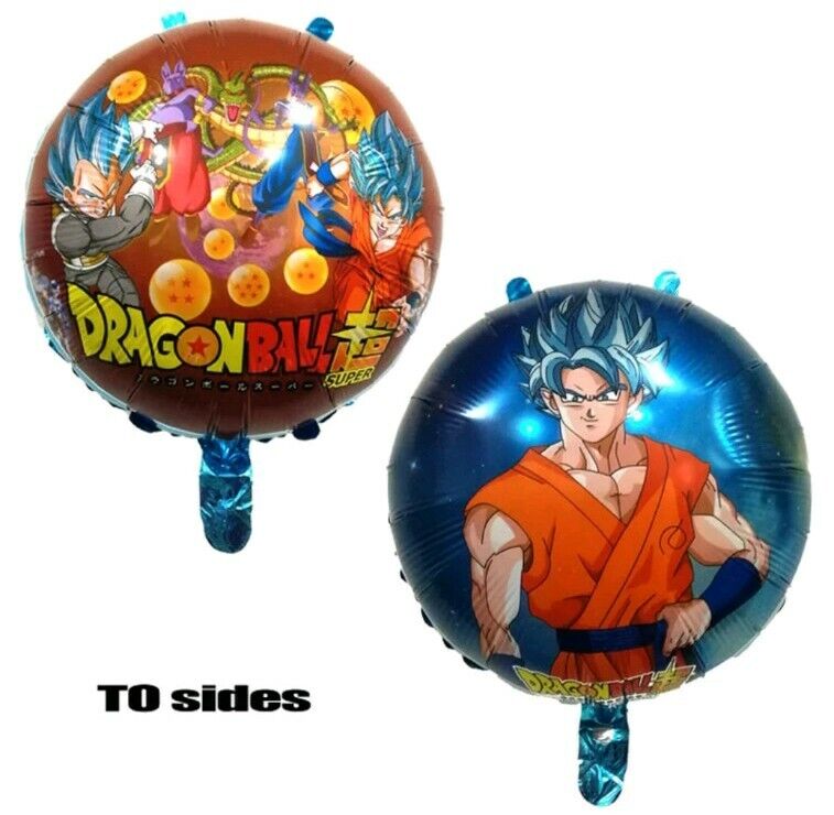 4 pc DRAGON BALL Z SUPER BIG 29'' Party Birthday GOKU HERO Helium