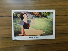 Snow White & Blue Bird #11 Wonderful World of Disney 1975 Typhoo Tea
