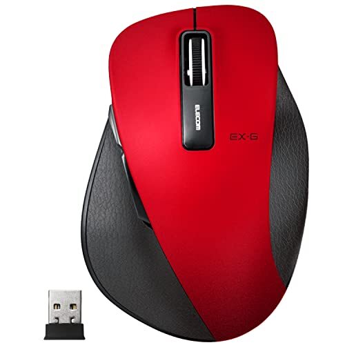 Dr.EXG Wireless Mouse 2.4GHz 5 Buttons BlueLED Less Click Noise