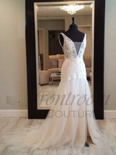 JASMINE-fit and flare wedding gown