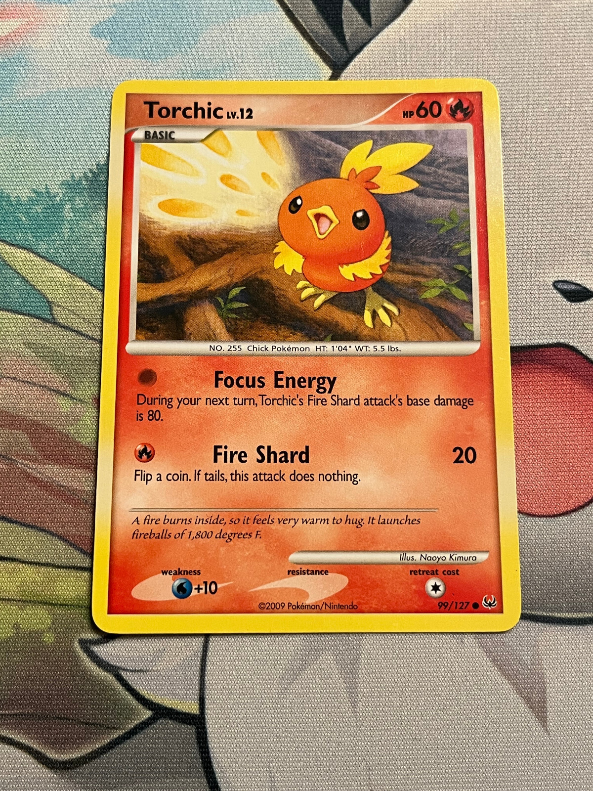 Pokemon Card TCG - Torchic - Platinum Base Set - 99/127 - Common