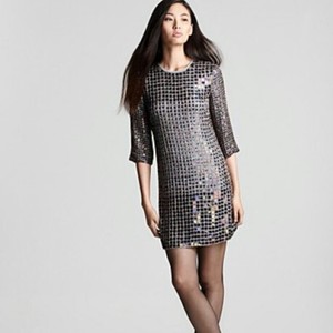 sequin tunic dress