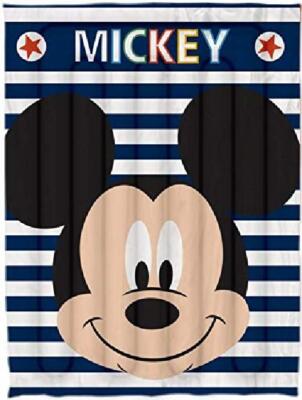 DISNEY TOPOLINO MICKEY Completo lenzuola singolo una piazza 100% cot rosso A902