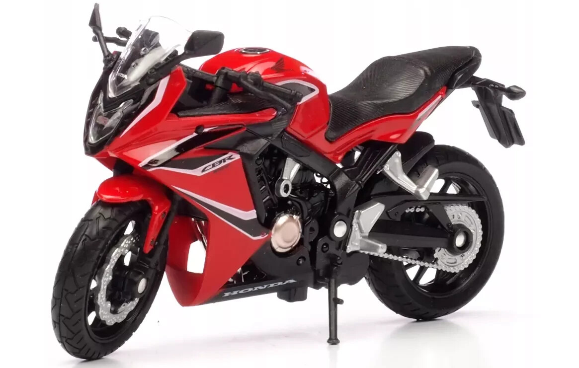 Honda CBR650F 2018 Japanese Sport Bike Motorcycle Model Diecast 1:18 Scale Welly