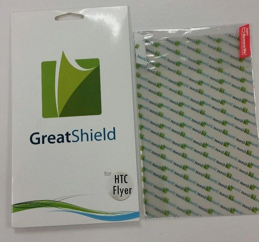 Protector de pantalla GreatShield ultra suave para HTC Flyer Sprint Evo View 1 unidad Foto 2 de 3