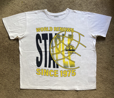 Staple Pigeon World Renown Since 1975 Huge Graphic T-Shirt Size 3XL Jeffrey Ng