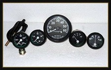 Speedometer 60mph Temperature Oil 12 V Kit For Fits Jeep Willys Speedometer 60mph Temperature Oil 12 V Kit For Fits Jeep Willys