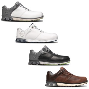 callaway men's apex pro waterproof spikeless golf shoes
