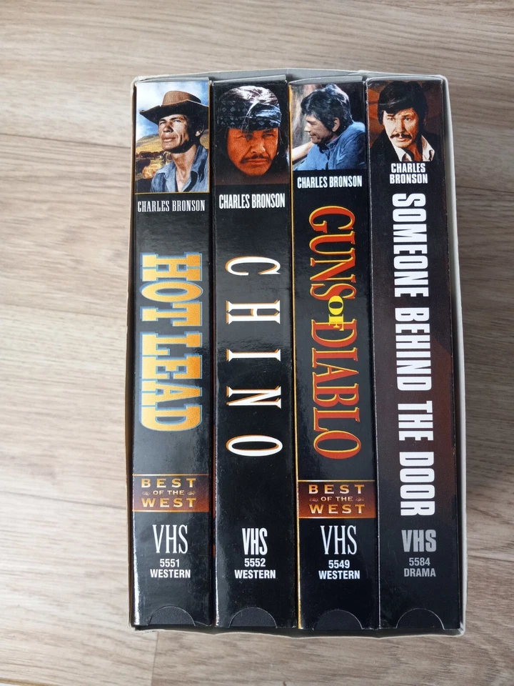 Charles Bronson - At His Toughest (VHS, 2001, 4-Tape Set) — 第 3/4 张图片