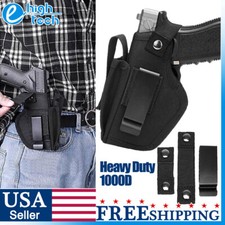 Universal Tactical Gun Holster Concealed Carry Hand Gun Pistol IWB OWB Mag Pouch