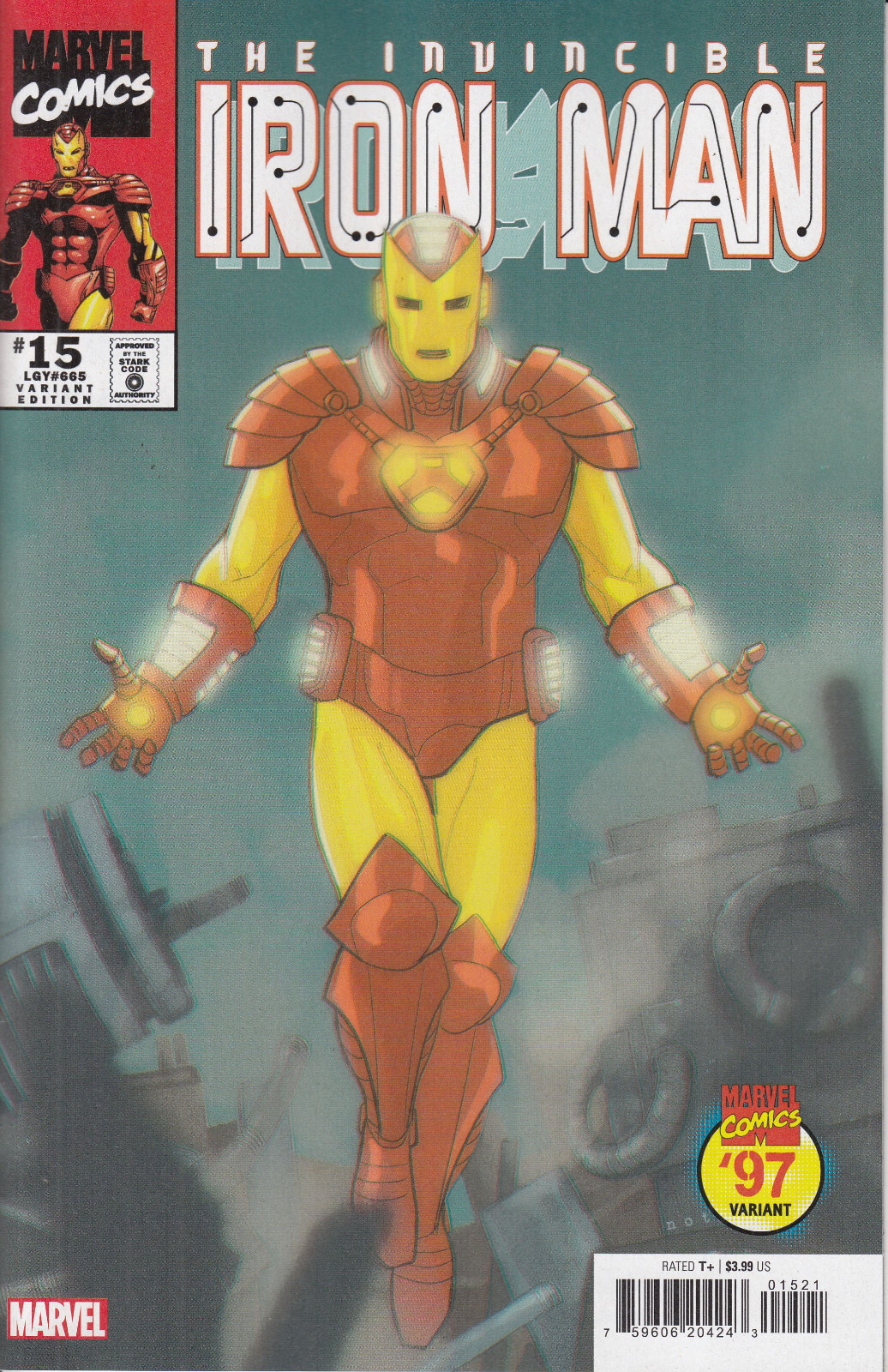 The Invincible Iron Man 15 Variant Cover B Neuware Marvel 2024