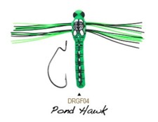 LunkerHunt 3 1/4" DragonFly 1/4 Oz Weedless Fishing Lure / Pond Hawk DRGF04
