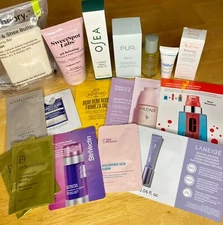 Body & Face Variety Pack, Assorted Sizes Osea, Pur, Avene, Origins, New & Unused