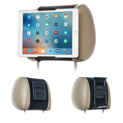 Car Headrest Holder Back Seat Mount for Phones & Tablets iPad Pro 10.5 inch - Picture 1 of 10