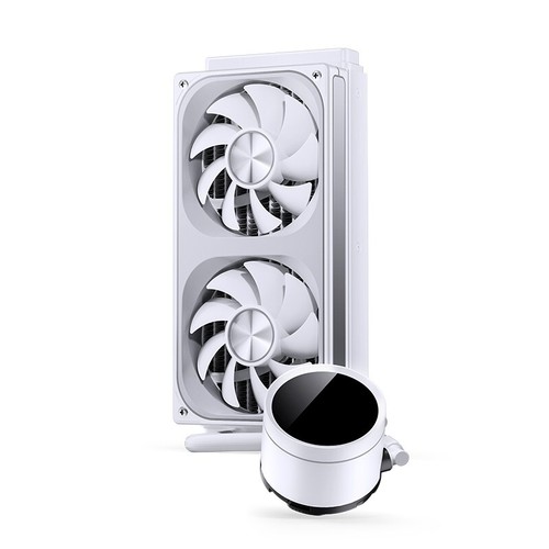 Enfriador de CPU líquido 240 mm blanco todo en uno sistema de refrigeración por agua radiador PC - Imagen 18 de 20