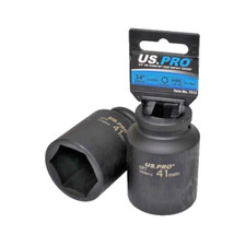 US PRO 3/4" Drive 41mm Deep Impact Socket 6 Point 78mm Long 7512