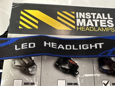 Installmates Pro Grade Headlamp With CREE Q3 LED Lamp