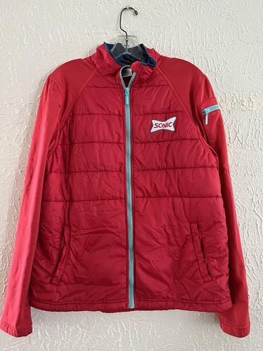 Sonic Drive In Employee Red Puffer 