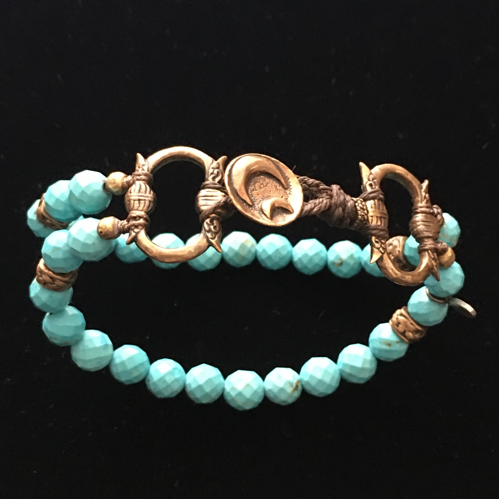 Turquoise Toggle Closure Bracelet - image 5