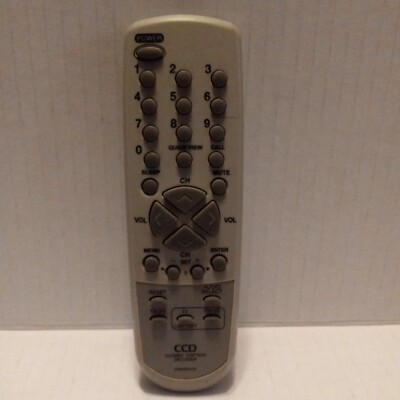 CCD 076N0DW130 Original Remote Closed Caption Decoder - TESTED & WORKING