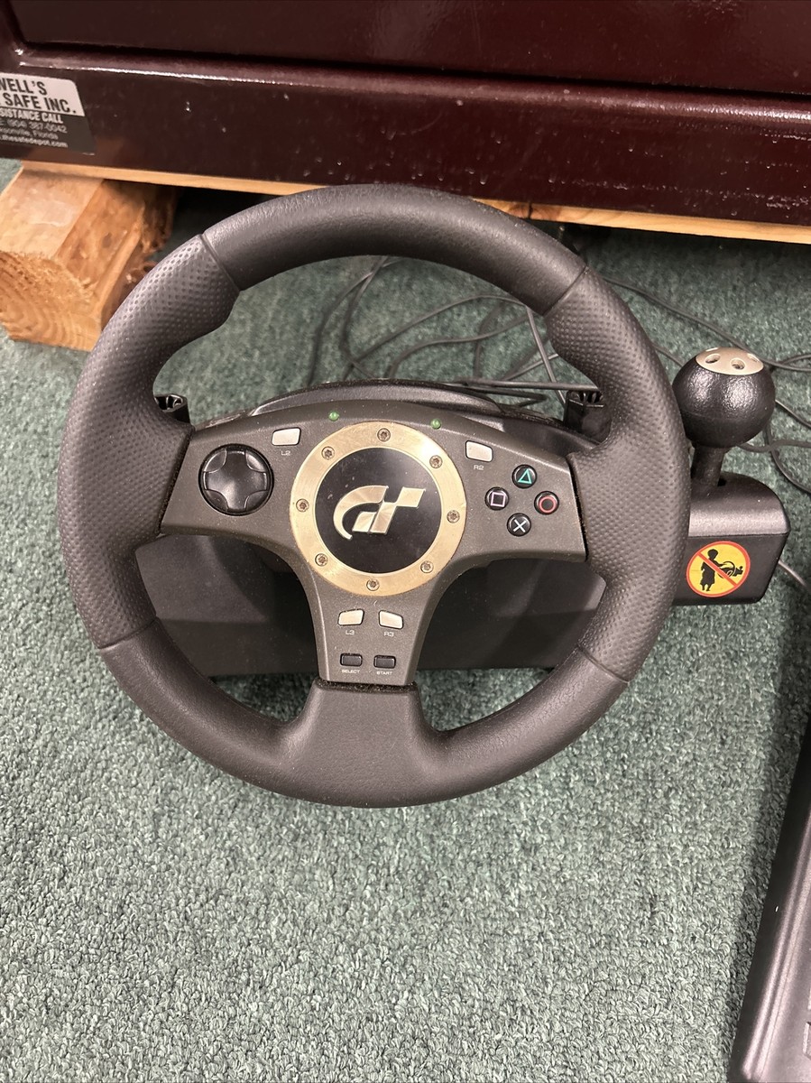 Logitech Driving Force Pro Racing Wheel UNTESTED. For PS2/PS3