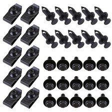 35pcs For Nissan Body Bolts U-nut Clips M6 Engine Under Cover Splash Shield 35pcs For Nissan Body Bolts U-nut Clips M6 Engine Under Cover Splash Shield