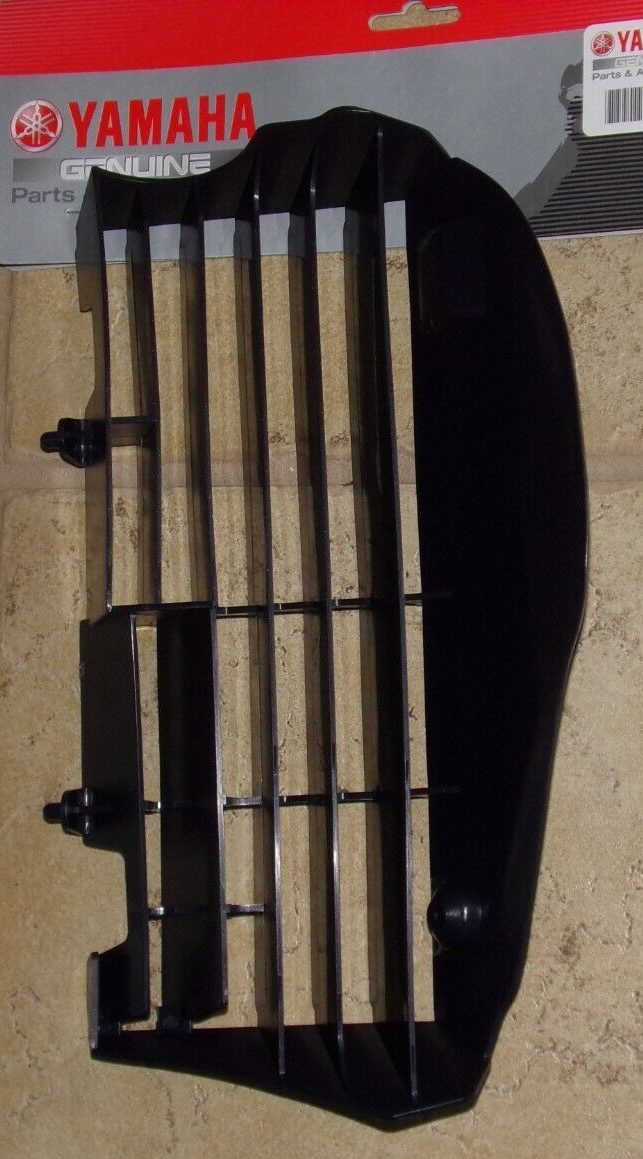 YAMAHA YZ85, YZ 85 OEM RADIATOR BLACK GRILL, GUARD, LOUVER, VENT