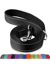 Joytale Double-Sided Reflective Dog Leash, 6 FT/5 FT/4 FT, Padded Handle Nylon