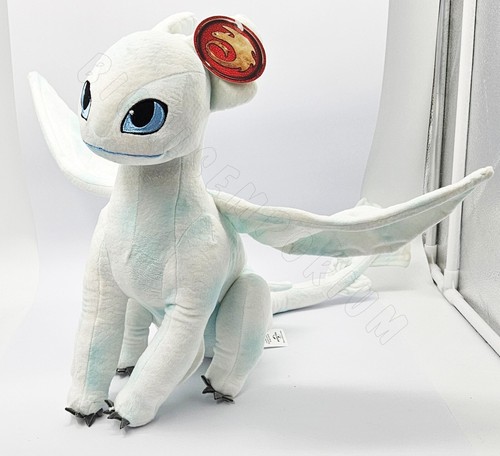 Universal Epic Universe How to Train Your Dragon Light Fury 13" Large Plush NEW