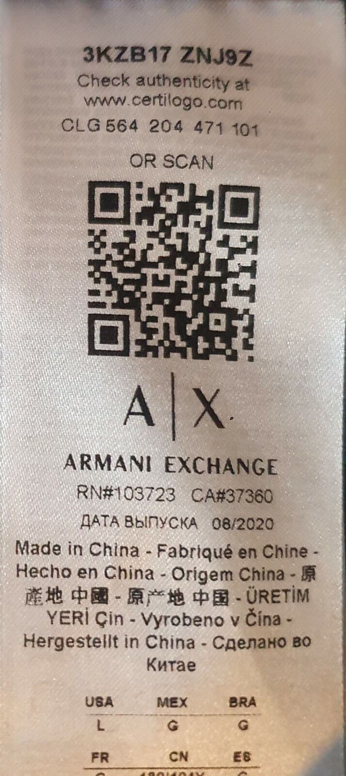 Mens Armani Exchange Jacket New image 5