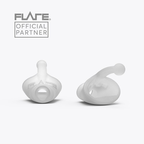 Flare Calmer SOFT MINI Translucent Earplugs Ear Plugs Protectors by Flare Audio - Afbeelding 4 van 19