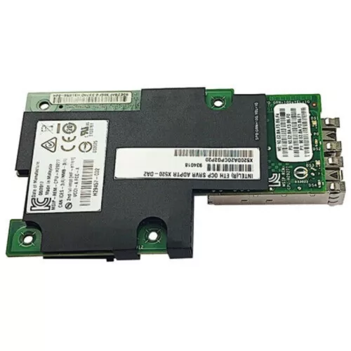 Intel OCP X520-DA2 Dual Port 10GbE 10G SFP+ Mezzanine OCP Card NIC 82599ES