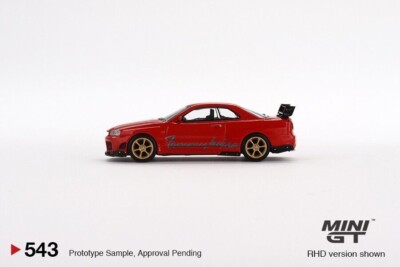 Mini GT 1:64 Nissan GT-R Tommykaira R RZ Edition Red Model Car