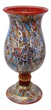  200 Off Beautiful Murrine Millefiore Vase by Murano Glassmaster Gambaro