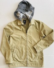 Youth boys Volcom zip up hoodie jacket size S small light weight