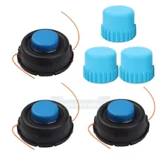 3Pack String Trimmer Head For Husqvarna 537388101 T35 Tap Advance Straight Shaft