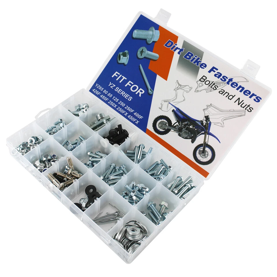 330件装塑料车身螺栓套件适用于雅马哈YZ250X 2016-2024 YZ250FX 2015-2024 — 第 4/4 张图片