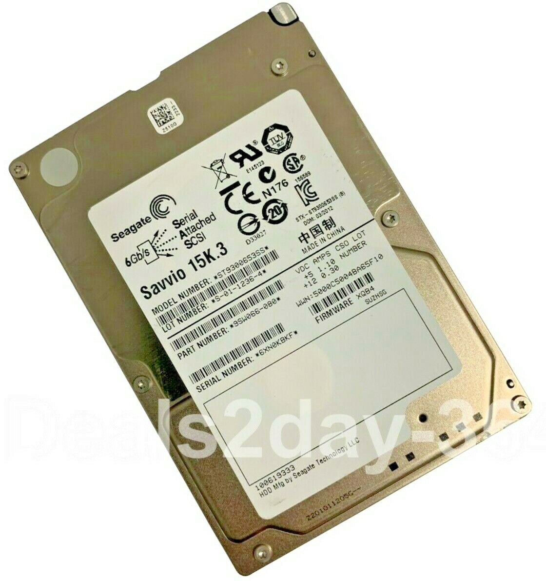 Computer Hard Drives 15K-Seagate ST9146853SS 2.5