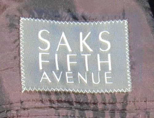 Chaqueta de terciopelo púrpura para hombre Armani Saks Fifth Avenue - talla 44 - Imagen 4 de 5