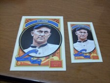 2014 PANINI GOLDEN AGE BASE & MINI HINDU BROWN BACK #22- TY COBB- TIGERS- MINT