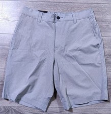 Banana Republic Shorts Adult 32 Gray Comfort Flat Front Shorts Mens