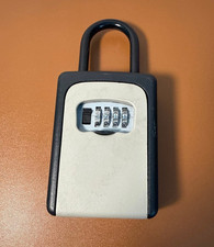 Key Lock Box for Door Handle 4 Digit Combination Key Storage Security Box