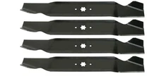 4 USA Mower Blades® High Lift for MTD 490-110-M115 742-04087 942-0616 42" Deck