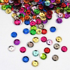 Sequins Mixed Metallic 6mm 750 / 3,750 15 Off pieces Loose
