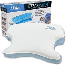 Contour CPAPMax Cooling Gel Pillow with Adjustable Memory Foam for Side #R015