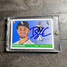 2020 Topps Archives #18 Dylan Cease Signed IP Auto RC Chicago White Sox Rookie