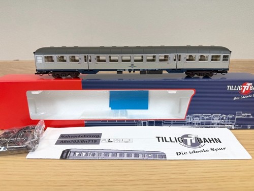 Tillig TT 13856 Nahverkehrswagen "Silberling" 2. Kl. der DB - Sehr Gut - OVP | Condition: Gebraucht