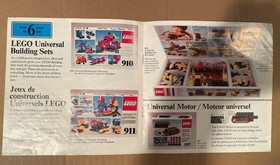 Vintage LEGO 6 Catalog Pamplets Between 1977-1983