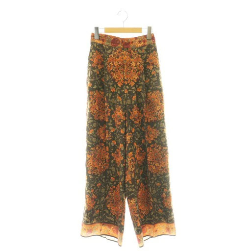 Ameri Vintage 25AW Daqhne Wide Tuck Pattern S Bro… - image 1