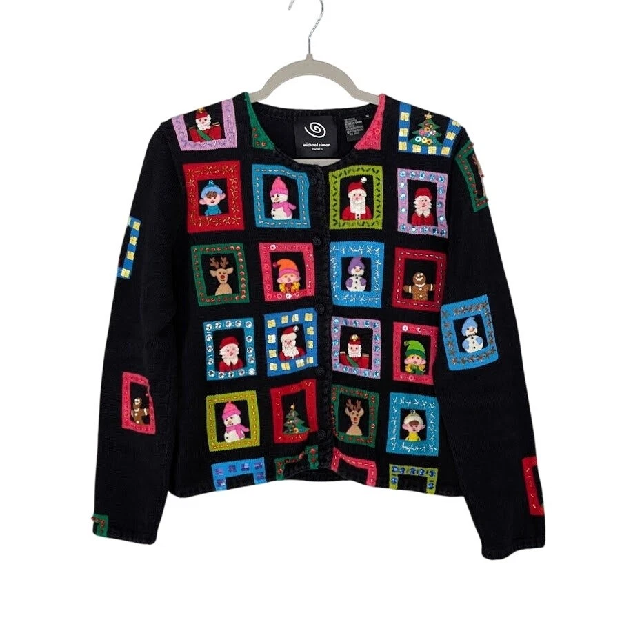 Michael Simon Christmas Regular Size Sweaters for Women for sale